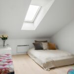 Bright loft conversion with skylights