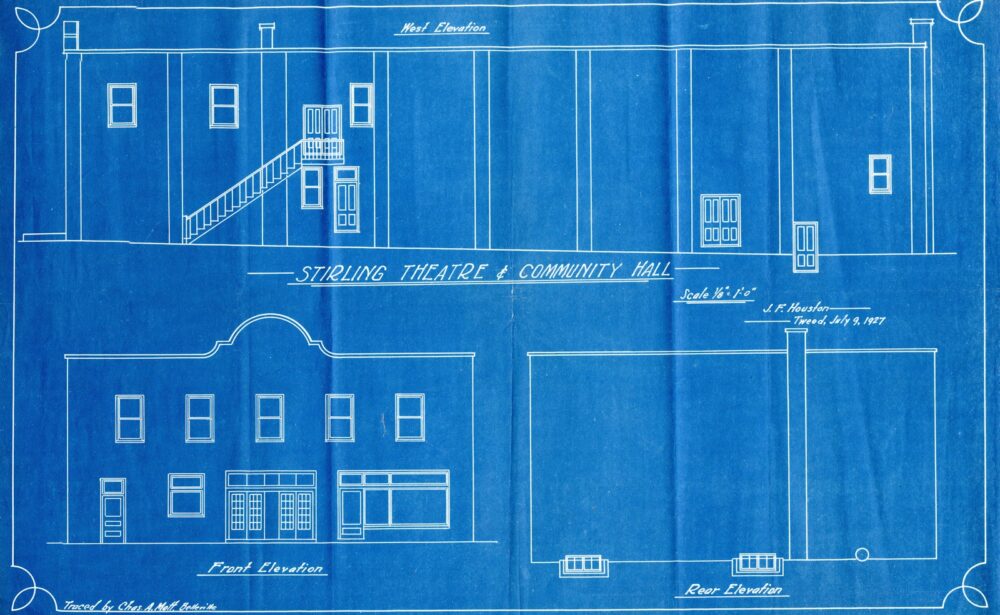 Proposed elevations drawn for council submission